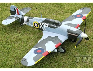 Top RC Super Scale Mini Hurricane V2 Blue Camo PNP Version Top RC Super Scale Mini Hurricane V2 Blue Camo PNP Version